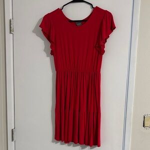 Olivia Rae Vibrant Red Mini Dress